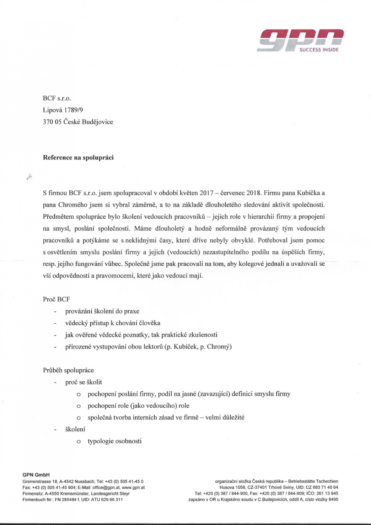 holistic management, bcf, gpn, virtuální realita