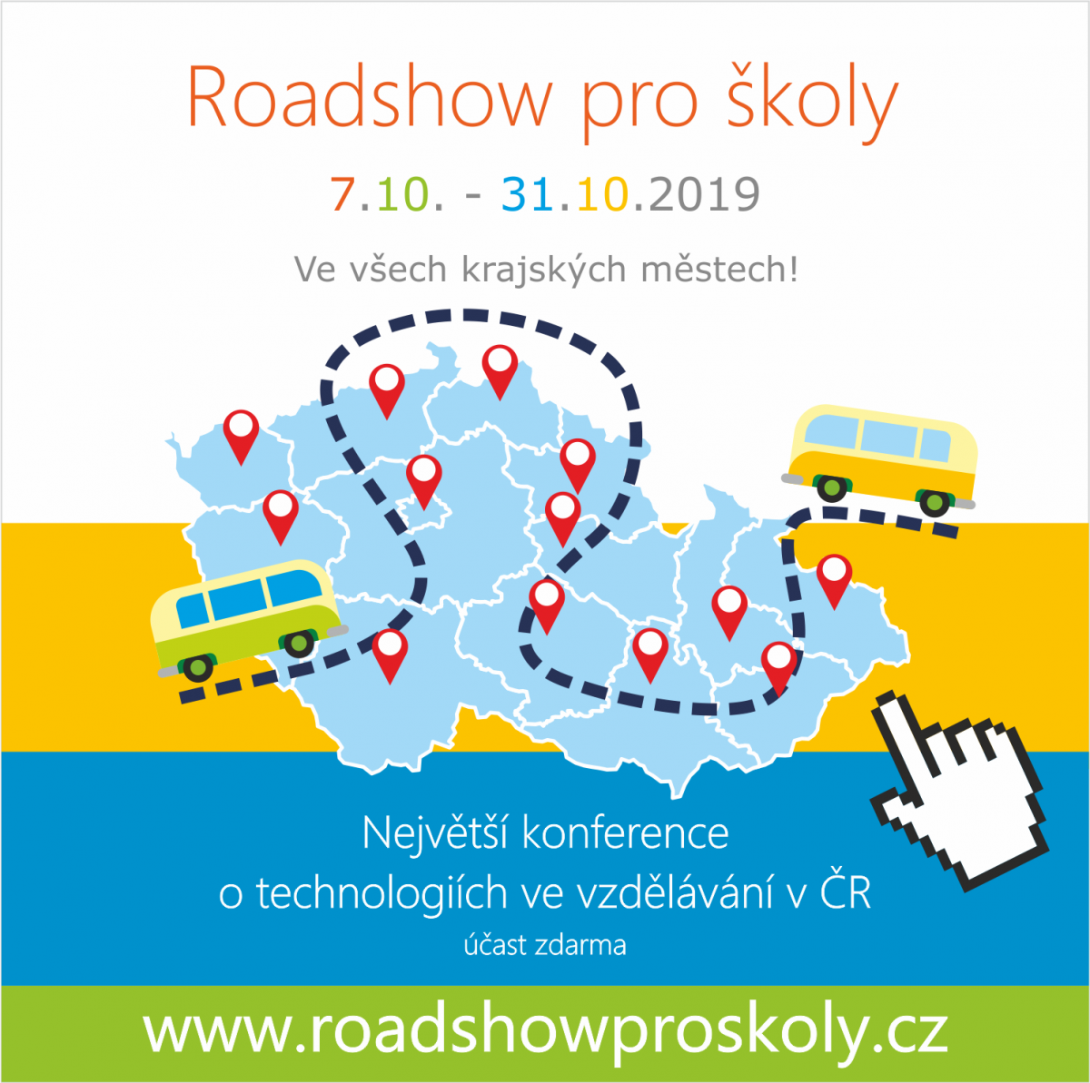 Roadshow pro školy s Miscrosoftem