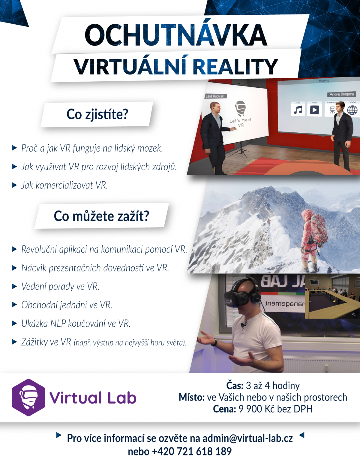 VR Ochutnávka - Virtual Lab